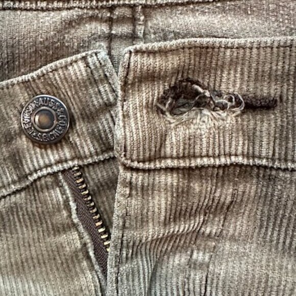 Vintage 1070's Levi's 519 Brown Corduroy Jeans - 31 X 32 - Made in USA - VGUC - Picture 12 of 14